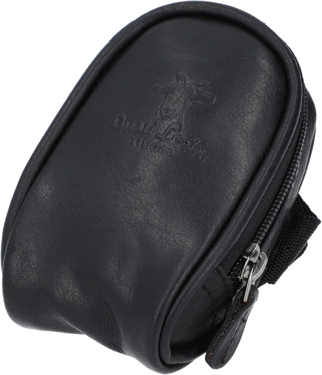 Gusti Satteltasche Leder - UDO B. Schlauchtasche mit wasserfestem Fahrradtasche für Werkzeug Lederta