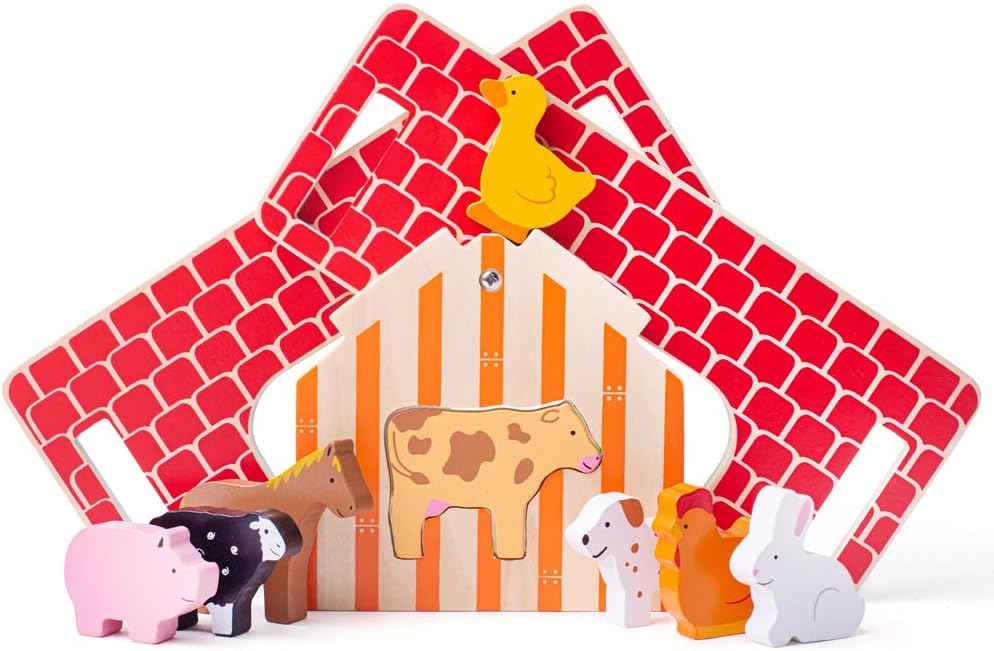 Bigjigs Toys Bauernhof-Sortierer
