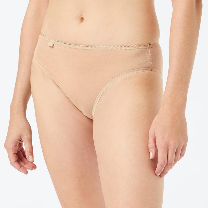 Sloggi Damen 24/7 Cotton Tai C3p Slip (3er Pack) 46 Brush, 46 Brush