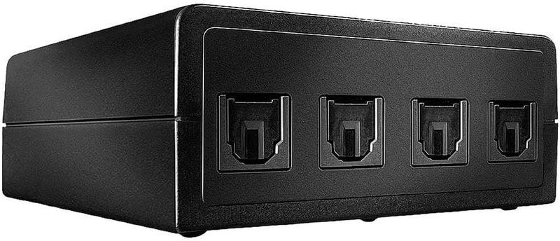 LINDY 70437 Automatischer optischer 4 Port Audio Switch 4porte, 4porte