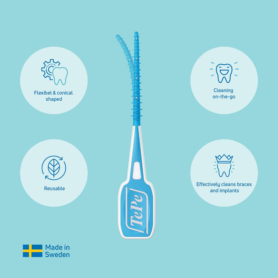 TePe EasyPick Dental Stick M/L / 1 x 36 Stück inklusive praktischem Taschenetui/Für eine einfache, t