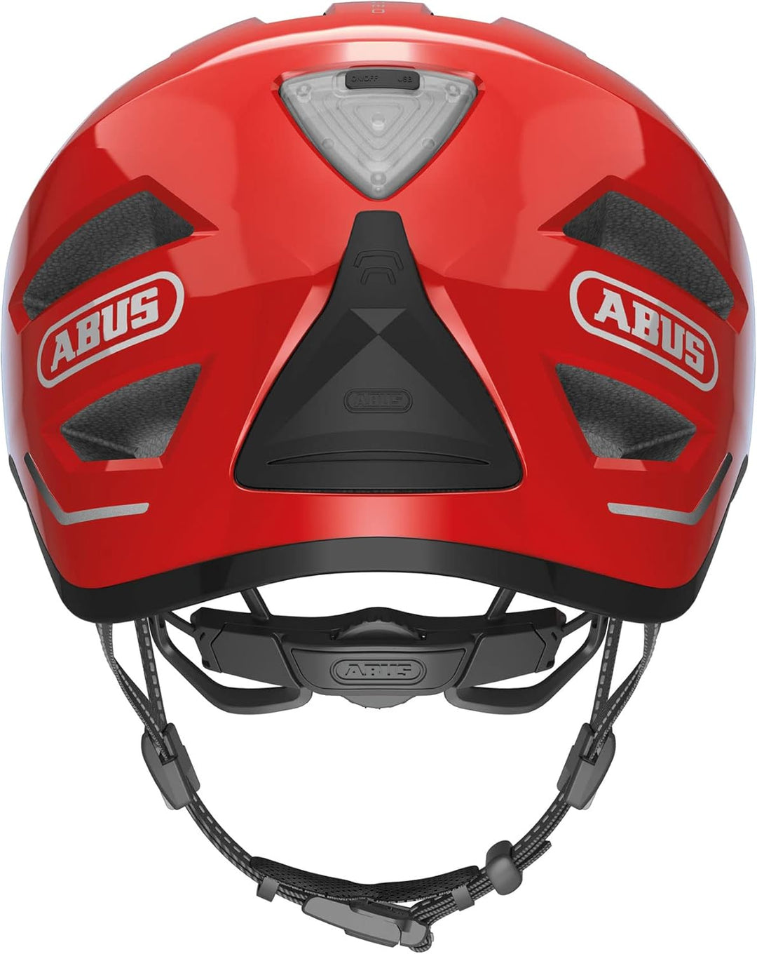 ABUS Stadthelm Pedelec 2.0 - Fahrradhelm mit Rücklicht und Regenhaube - für den Stadtverkehr - für D
