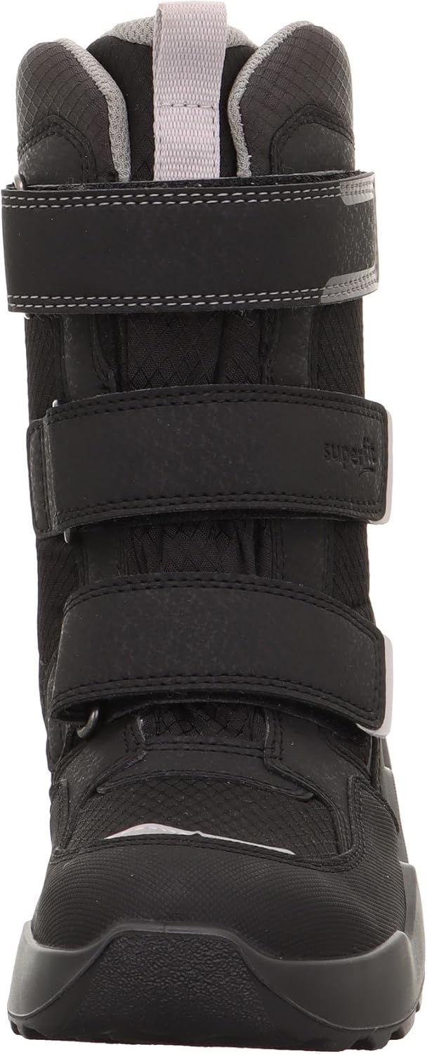 Superfit Jungen Rocket Warm Gefütterte Gore-tex Schneestiefel, Schwarz Grau 0000, 37 EU