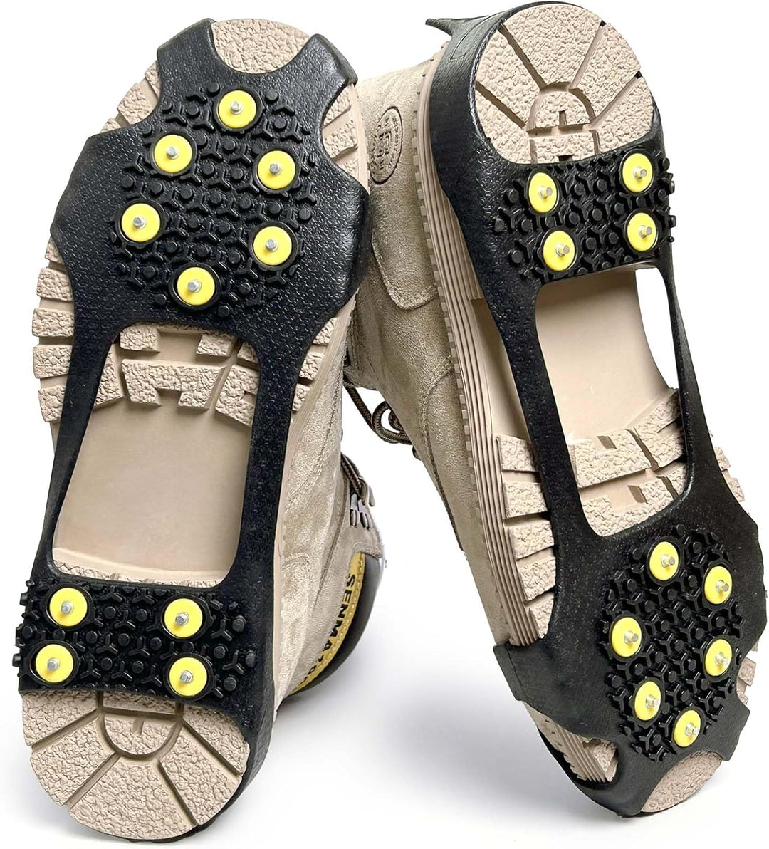 Antirutsch Schuhspikes Schuhkrallen Steigeisen für Grödeln Wander Joggen im Winter Damen Und Herren