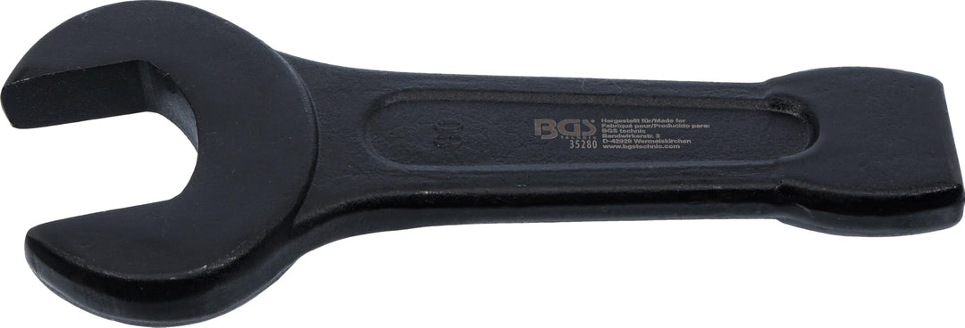BGS 35280 | Schlag-Maulschlüssel | SW 80 mm Schlüsselweite: 80 mm, Schlüsselweite: 80 mm