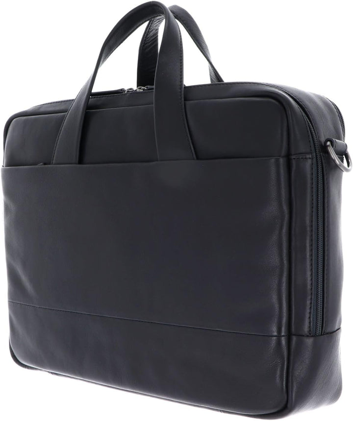 Leonhard Heyden Hamburg - Aktentasche 15" 40 cm Schwarz, Schwarz
