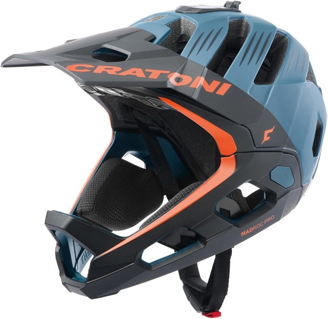 Cratoni MTB-Fahrradhelm Madroc Pro Petrol matt S, S