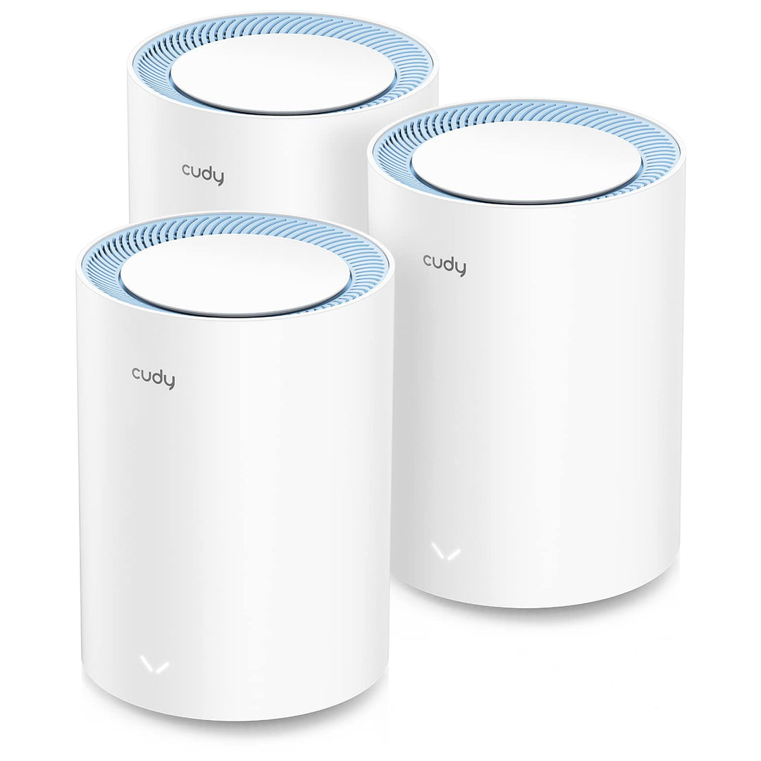 Cudy AC1200 Whole Home Mesh-WLAN-System, AC1200 Dualband-WLAN-Router, Range Extender, VPN, DNS über