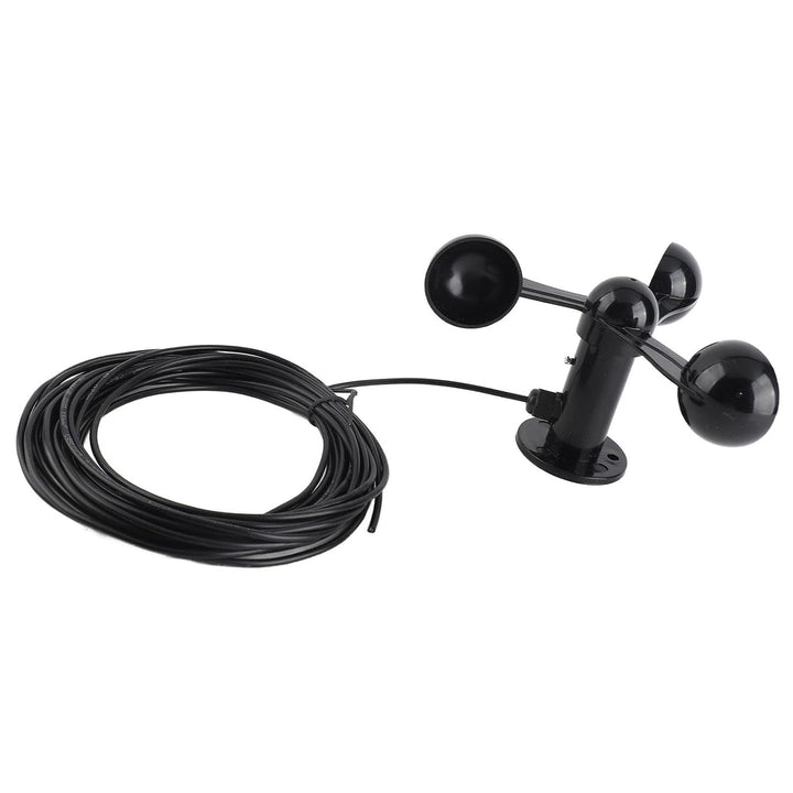 PUSOKEI Dreischalen-Anemometersensor 0-3,8 V |Windgeschwindigkeitsdetektor mit 8 M Kabel Zur Aussenü