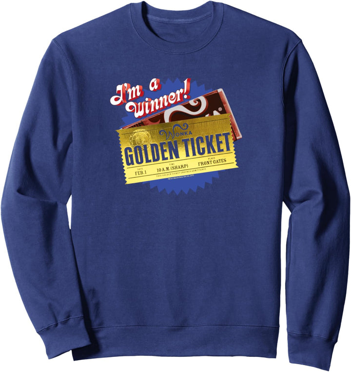 Charlie and the Chocolate Factory Ticket Sweatshirt