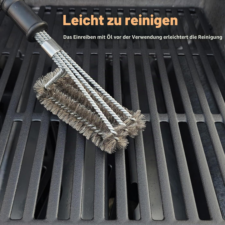 QuliMetal 49,5 x 33cm 7528 Grillrost Gusseisen für Weber Genesis E-310/320/330, S-310/320/330 (2007-