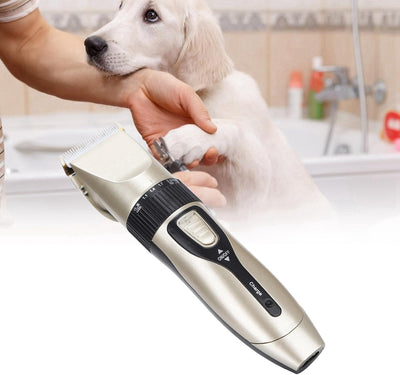 Zerodis Pet Dog Haarschneider, Pet Electric Hair Trimmer Katzenhaarentferner Professioneller Hundeha