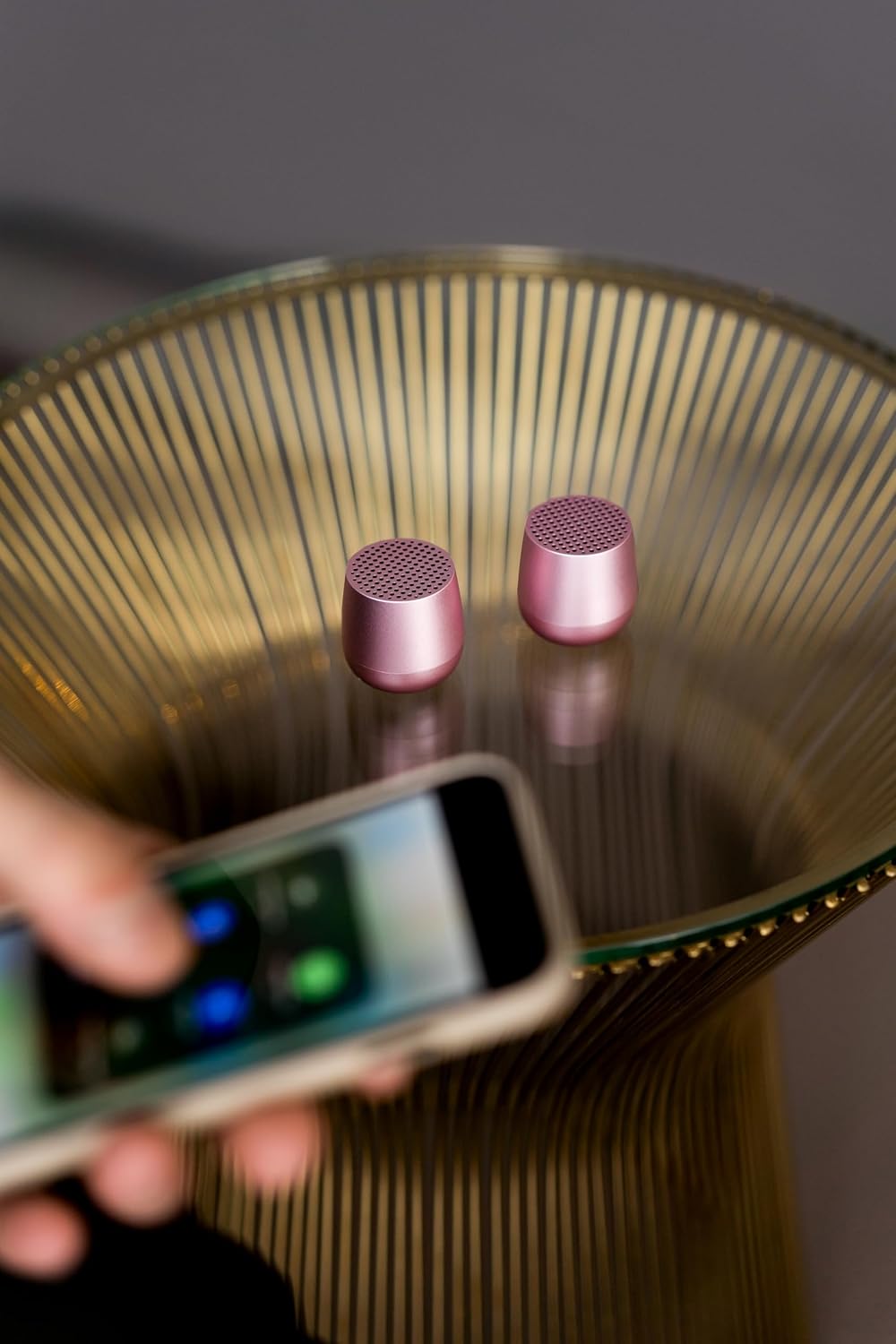 Lexon Mino+ Bluetooth-Lautsprecher (Rose), rose