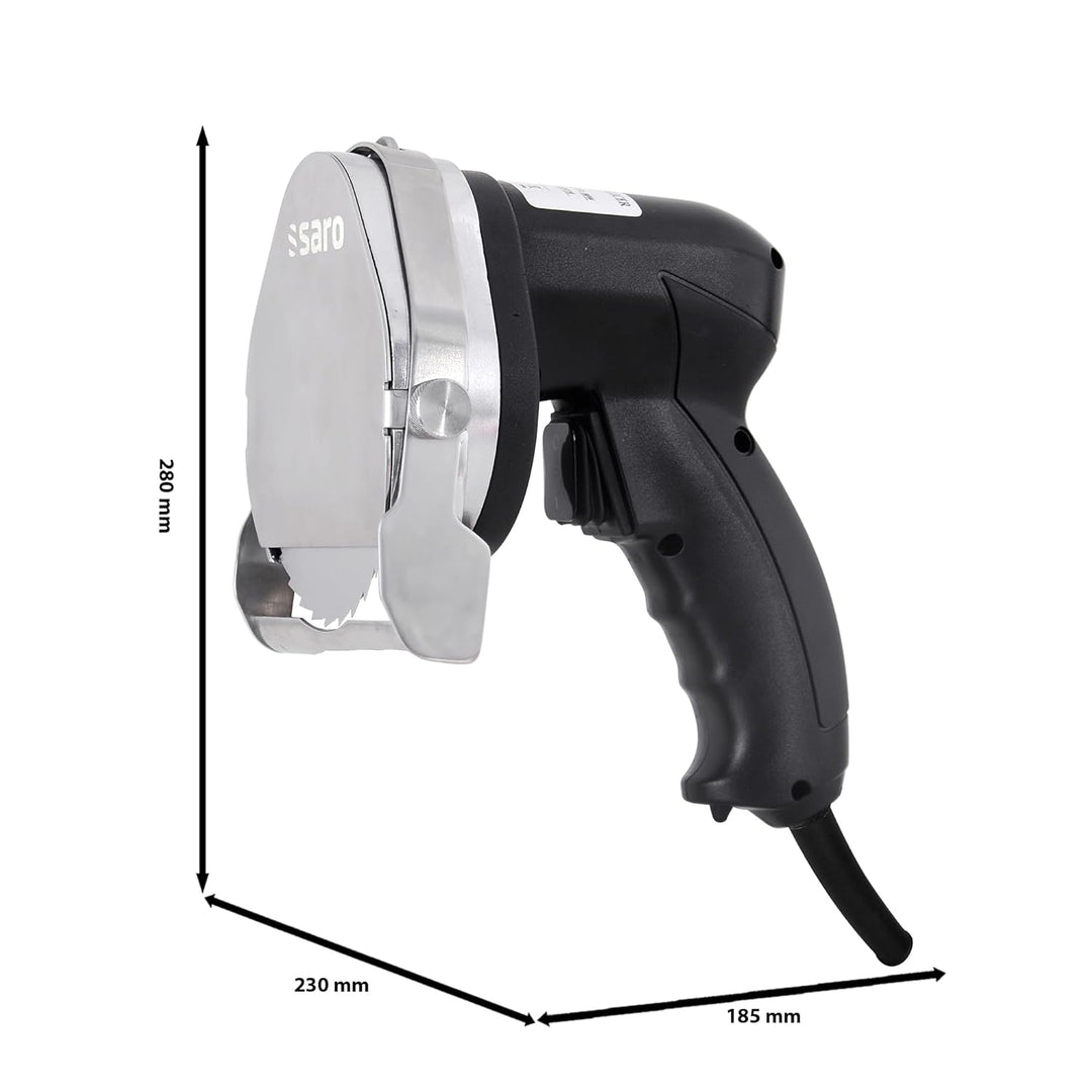 Saro 418-1020 ED 100 elektrisches Profi Schneidemesser für Döner und Gyros,