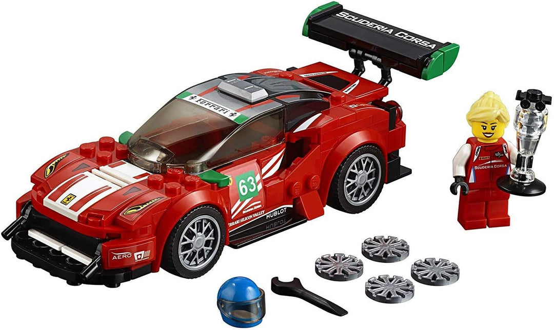 LEGO 75886 Speed Champions Ferrari 488 GT3 “Scuderia Corsa” Single, Single