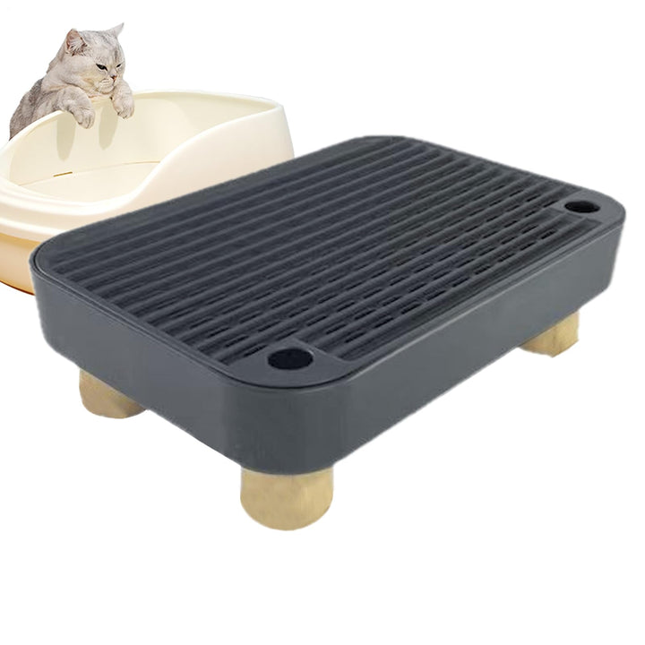 Katzenstreu Box Stufe | Stufe Für Ältere Katzen Mit Filterfunktion,rutschfeste Kätzchen Katzenklo Ma