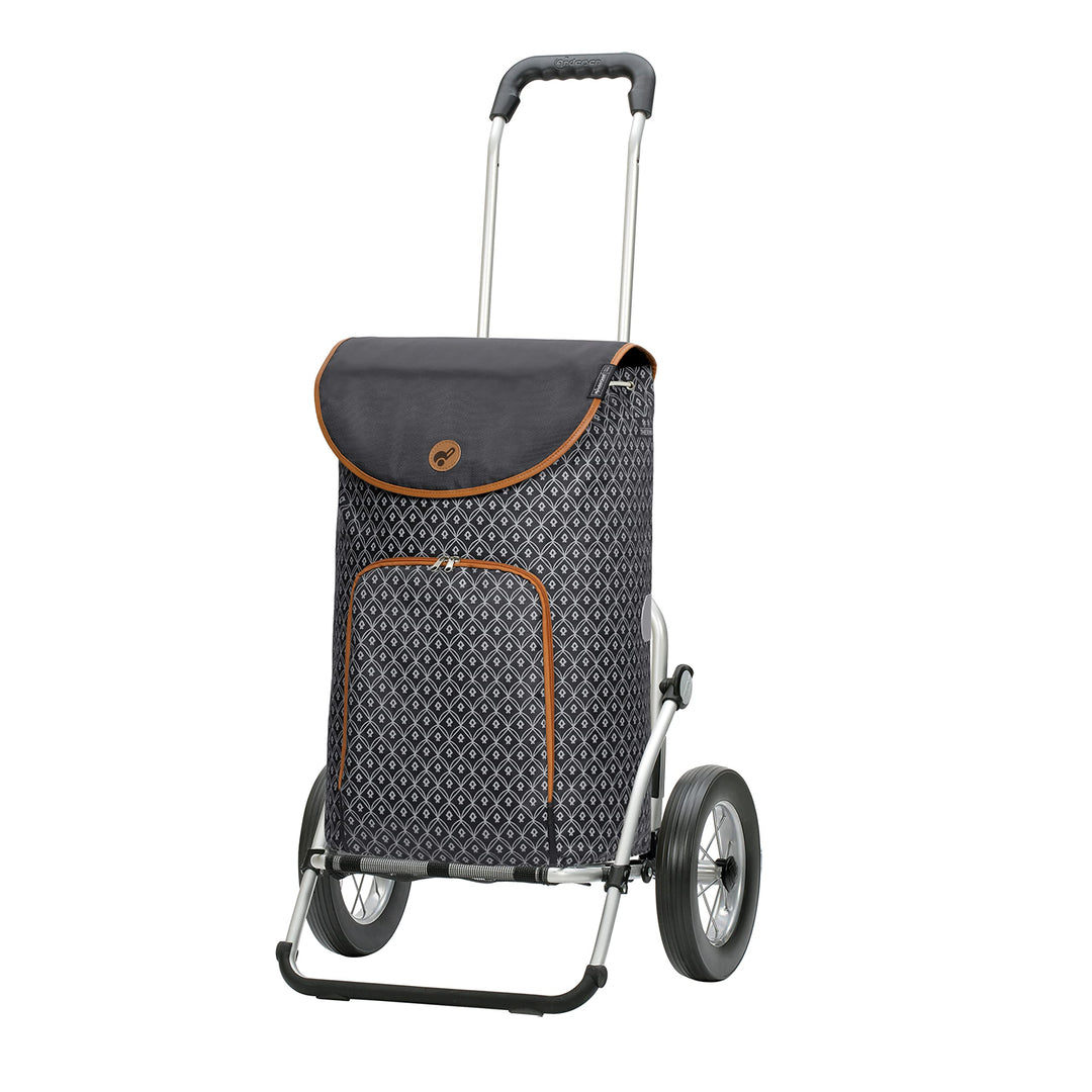ANDERSEN Einkaufstrolley - Royal Shopper Famke anthrazit 47 L modisch,Thermo, Aluminium, klappbar, l