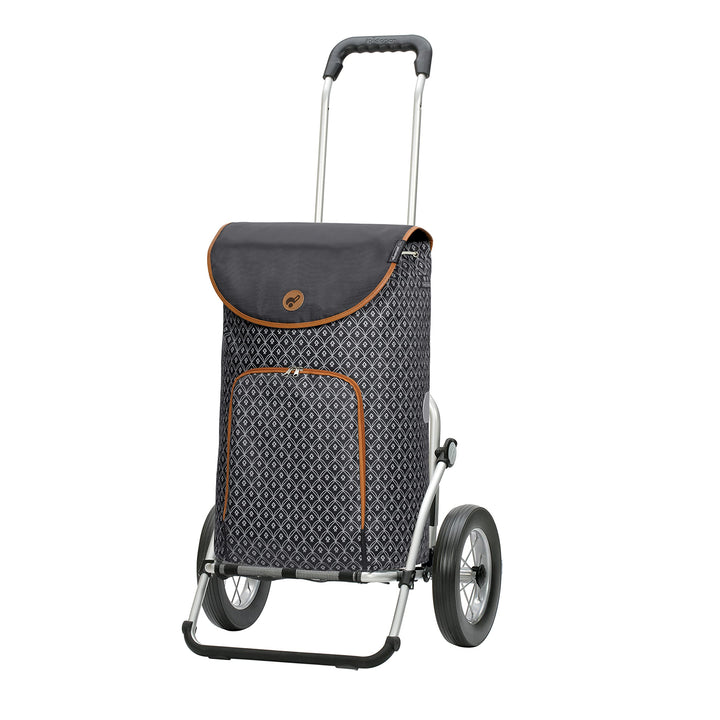 ANDERSEN Einkaufstrolley - Royal Shopper Famke anthrazit 47 L modisch,Thermo, Aluminium, klappbar, l