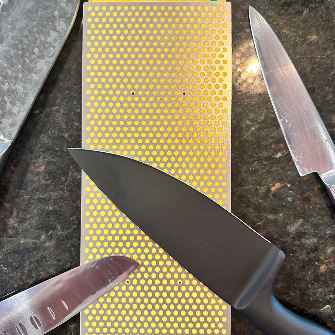 DMT DuoSharp Schärfstein extrafein/fein, 25,4 cm / 10 Zoll, 1 Stück, W250EFNB Extra-Fein / Fein, Ext