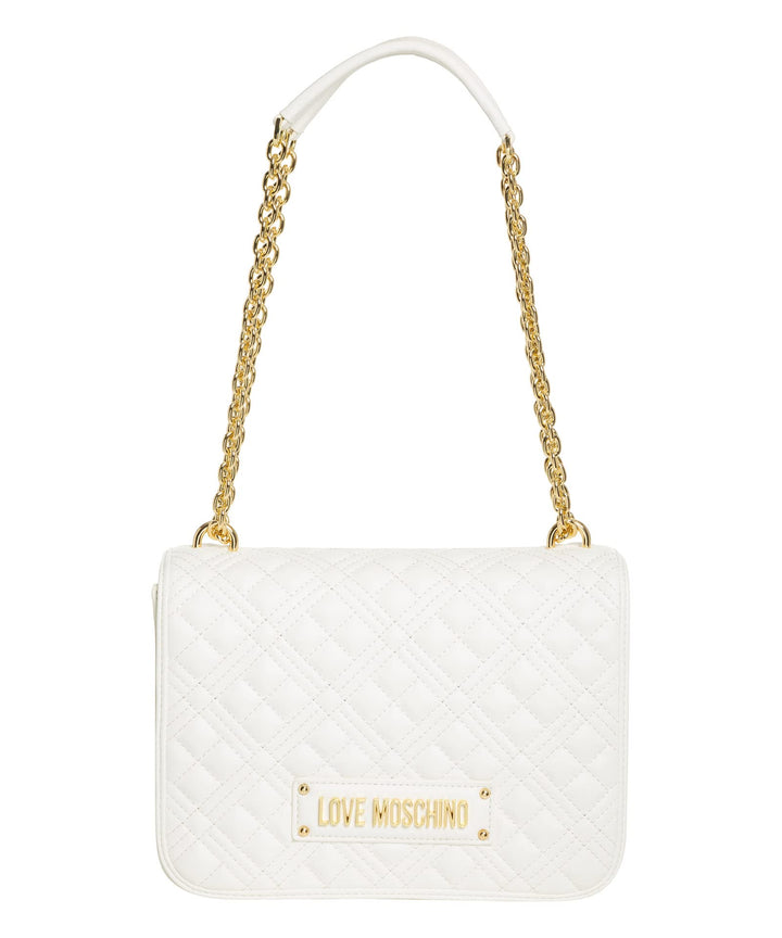 Love Moschino damen Umhangetasche off white