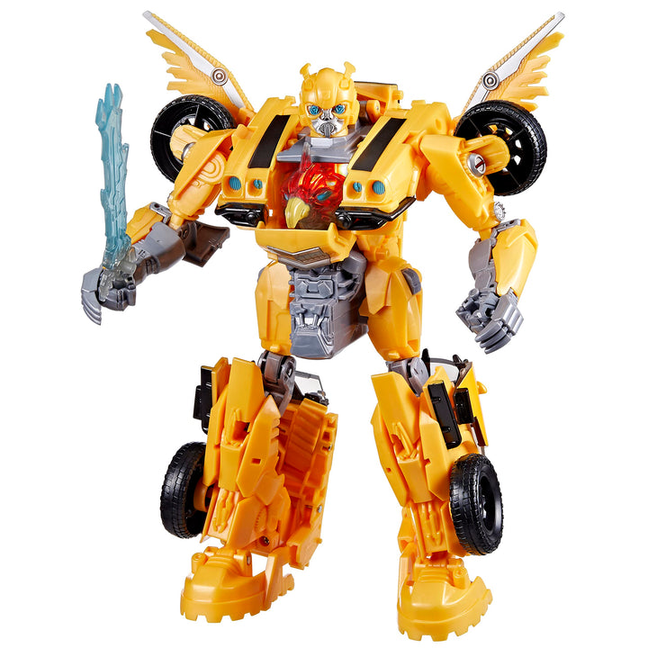 Transformers Spielzeug zum Film Aufstieg der Bestien, Beast-Mode Bumblebee Action-Figur ab 6 Jahren,