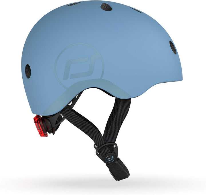 Scoot & Ride, S - M Size Kids Helmet Steel, Steel