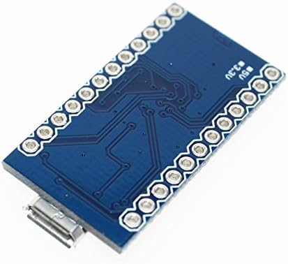 TECNOIOT 5pcs Pro Micro ATmega32U4 5 V/16MHz Module with Pin Header for Leonardo, 5PCS