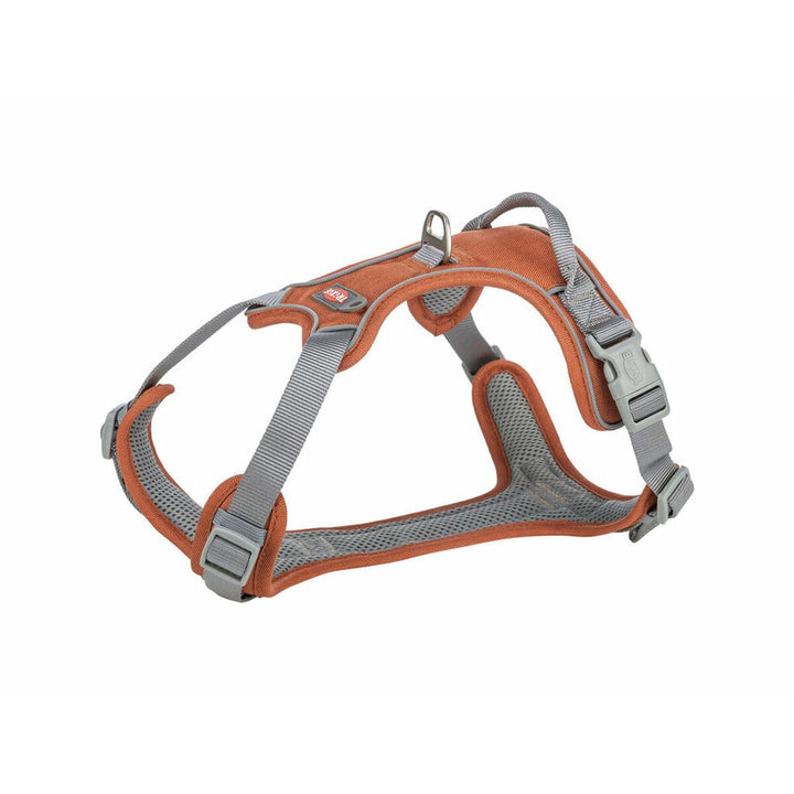TRIXIE Premium Active Geschirr, M: 49–69 cm/20 mm, rost