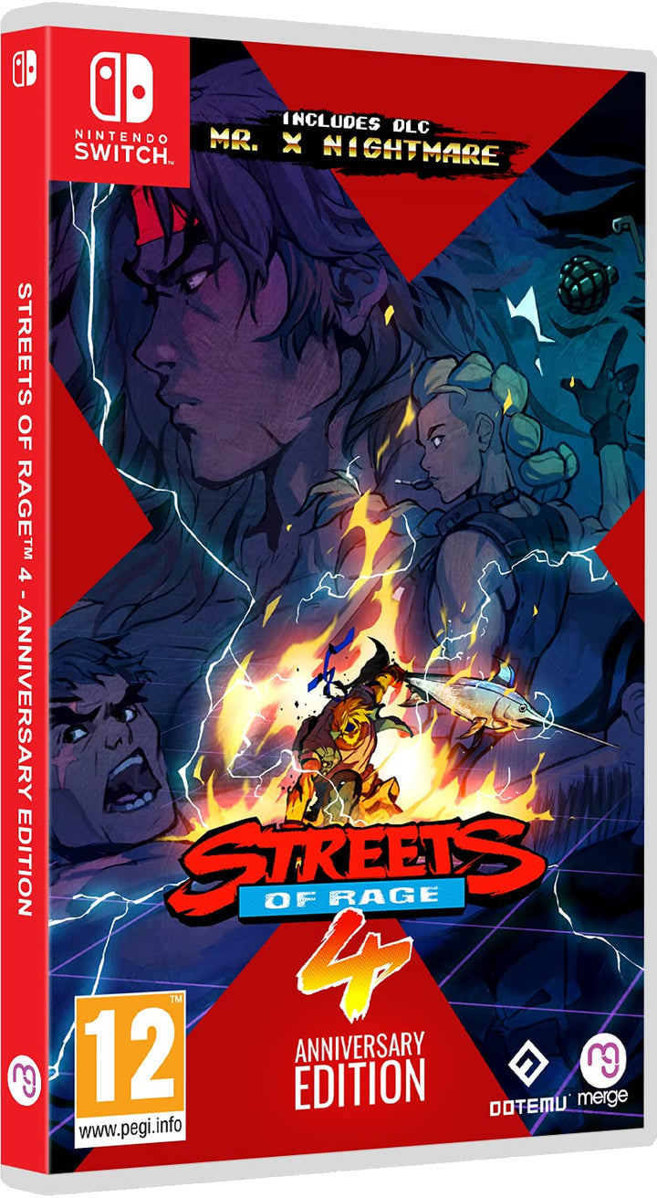 Streets of Rage 4 Anniversary Ed NS