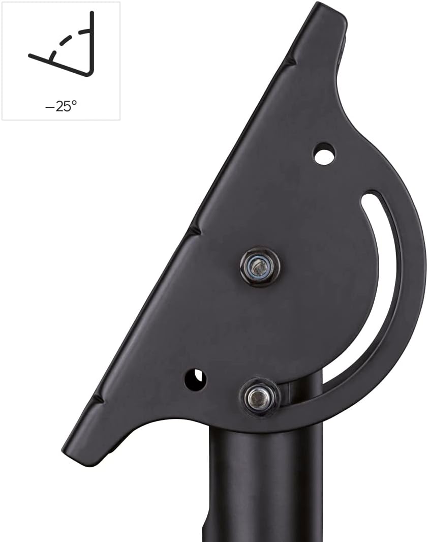 Hama Deckenhalterung für Fernseher 65 Zoll bis 32 Zoll (TV bis 50kg, höhenverstellbar, schwenkbar /