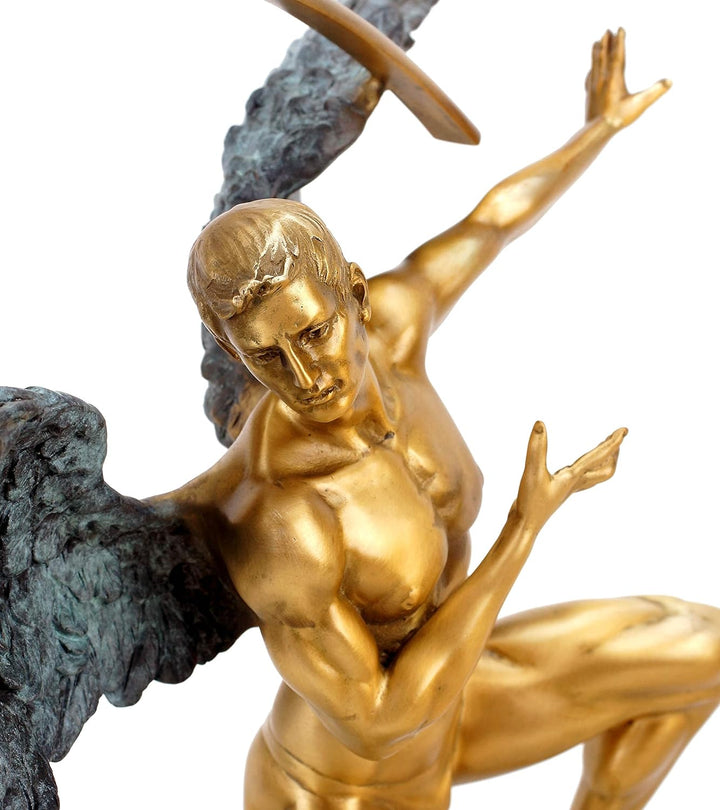 Kunst &amp; Ambiente - Guardian Angel - Limitierte Engelsfigur aus Bronze - Engel - signiert Martin Klei