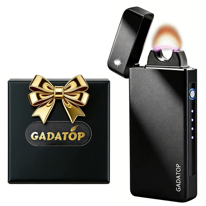 GADATOP Arc Plasma Flamme Feuerzeug USB wiederaufladbares, winddichtes elektrisches Feuerzeug für Ke