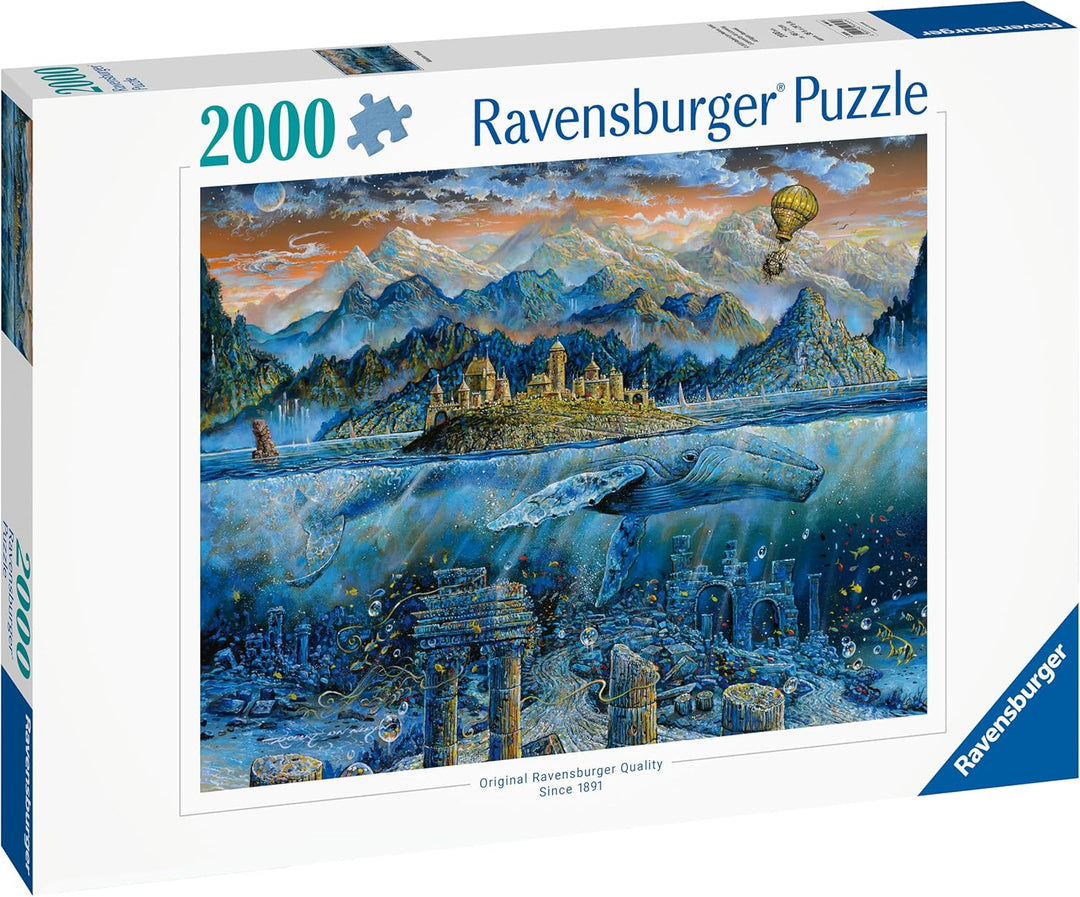 Ravensburger 16464 2000 Teile-Salbei Wal Puzzle für Erwachsene
