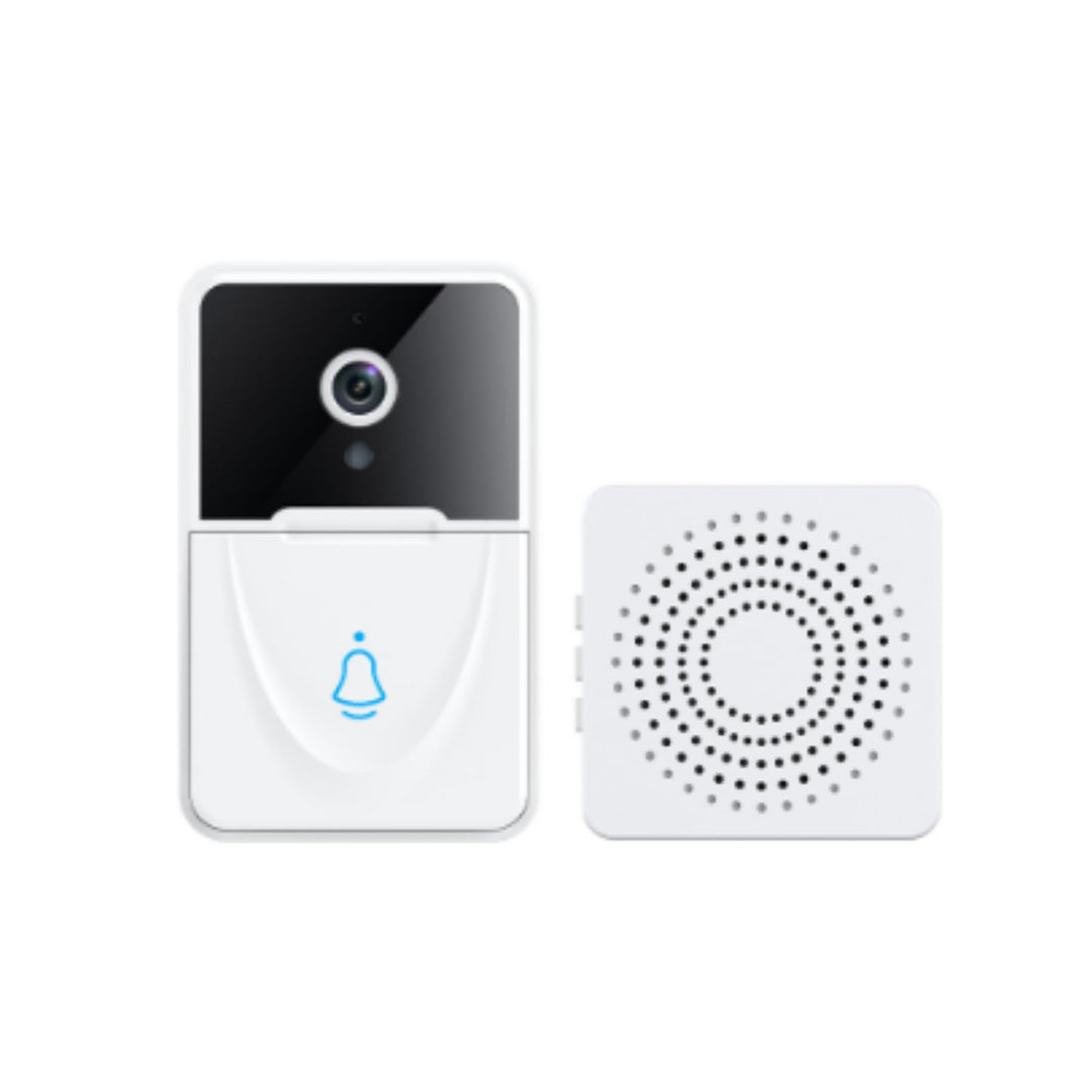 Nikou X3 Smarte WLAN-Video-Türklingel, HD-Nachtsicht Türklingel Funk, 60° Blick, Einstellbare Lautst