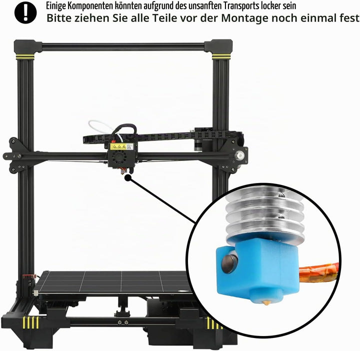 V5 J-Head Hotend 24V für Anycubic Chiron 3D-Drucker Hotend Upgrade Für Chiron, Für Chiron