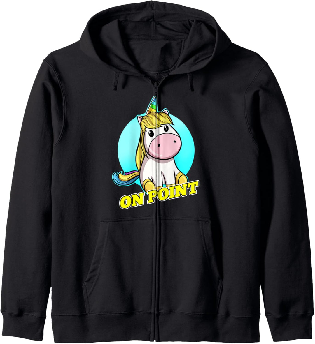 Einhorn - Auf den Punkt gebracht Kapuzenjacke