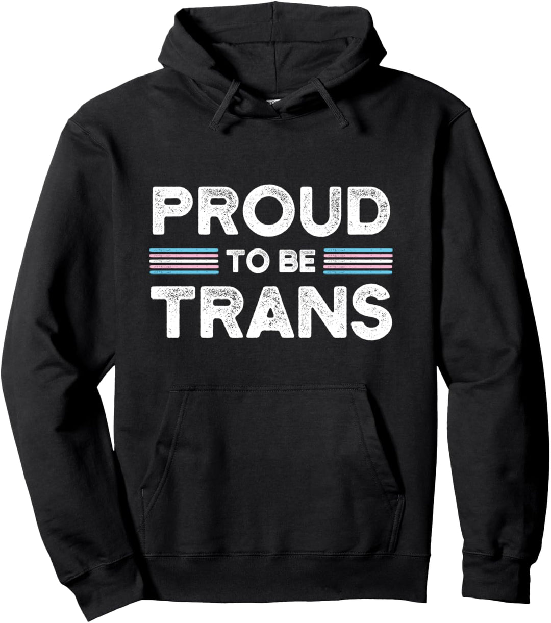 Proud to be trans CSD Transgender Pullover Hoodie