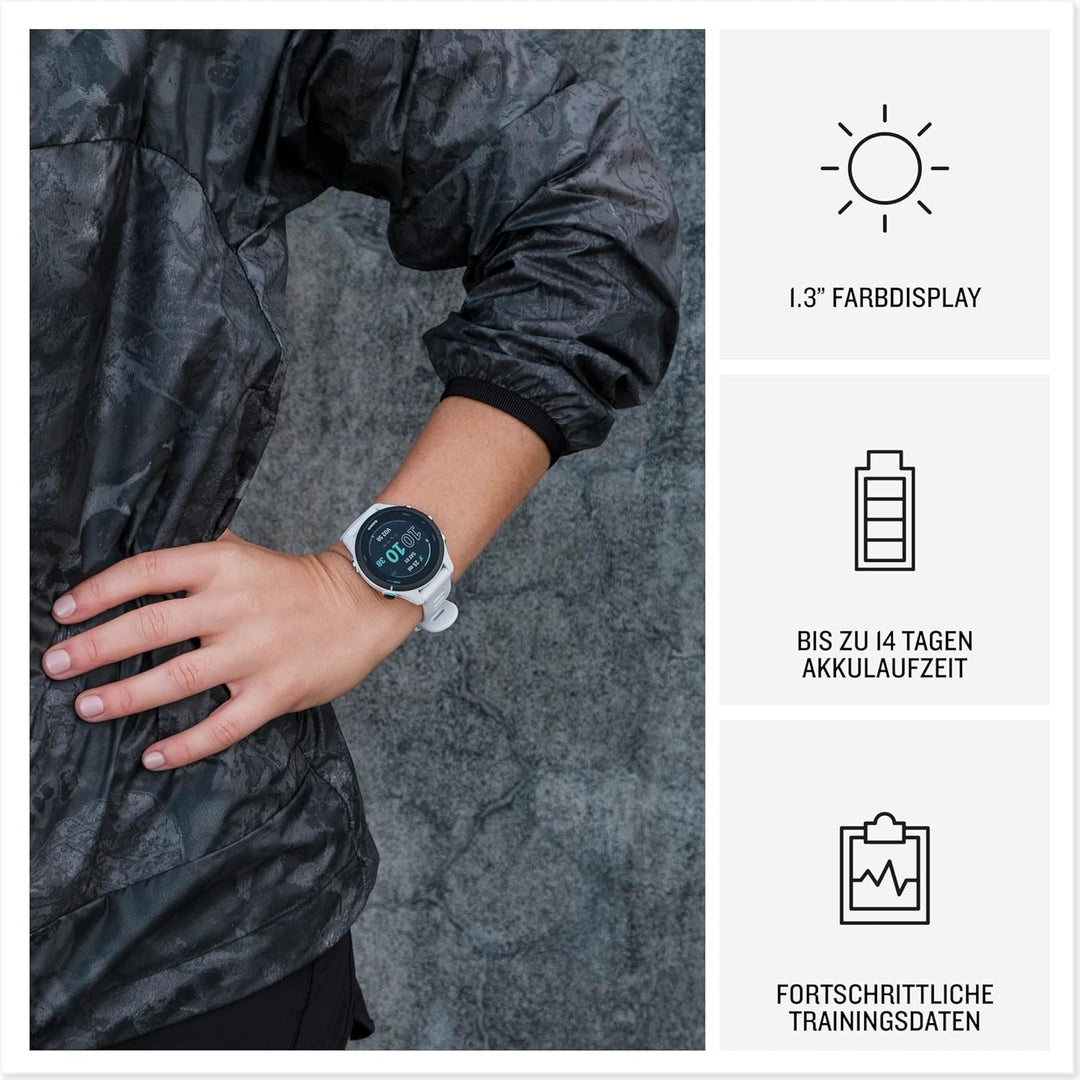 Garmin Forerunner 255 – GPS-Laufuhr mit individuellen Trainingsplänen, speziellen Lauffunktionen und