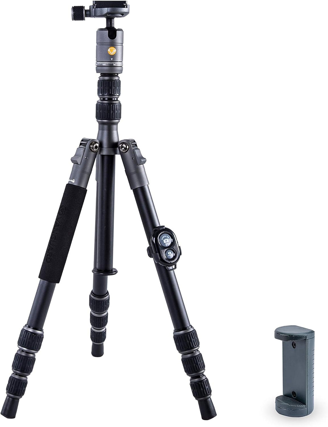 Vanguard VEO 3GO 204AB Reisestativ aus Aluminium Silber Tripod, Tripod