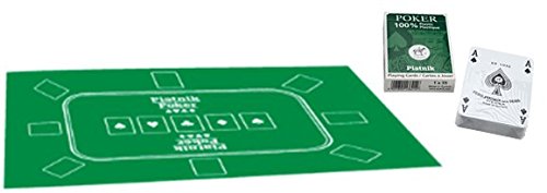 Piatnik Pokerauflage inkl. Piatnik Plastic Poker Economy (reg. Index)