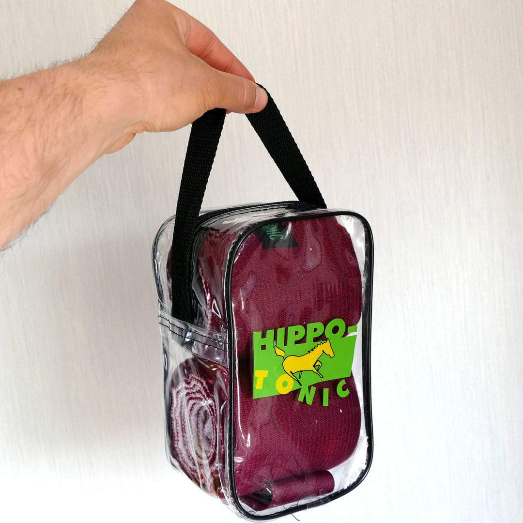 Hippo-Tonic 540010 Elastic Übungsbandagen Nicht zutreffend Burgunderfarben, Nicht zutreffend Burgund