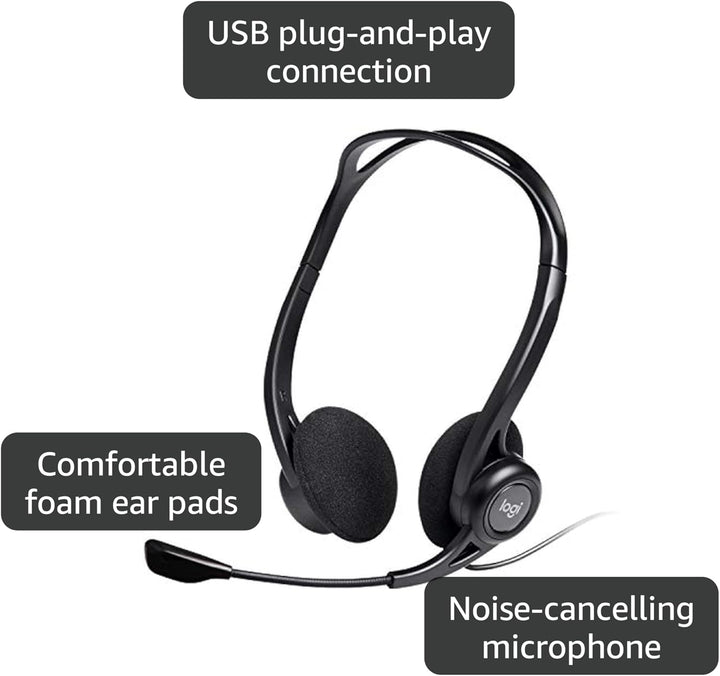 Logitech 960 USB-Computer-Headset