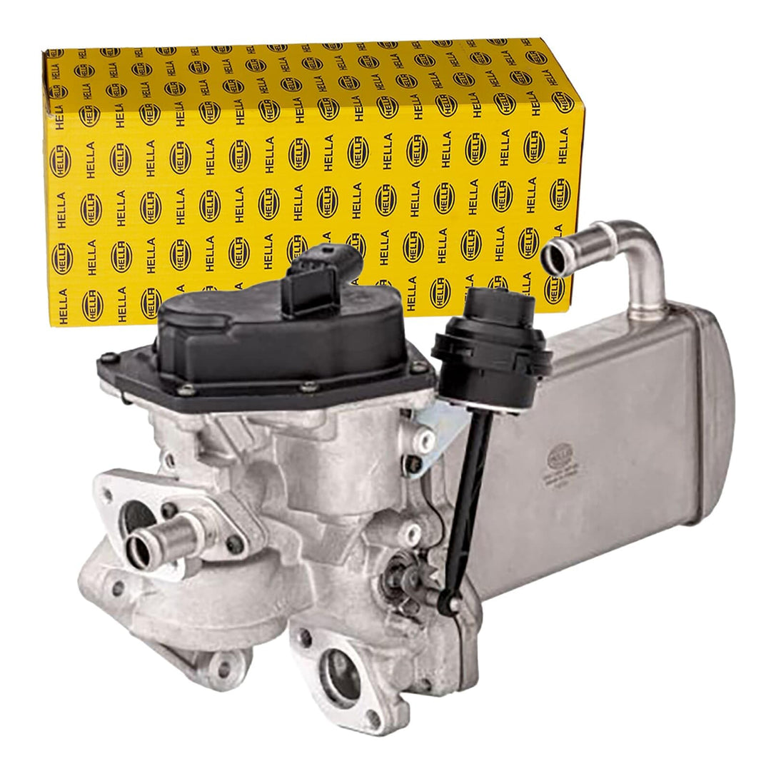 HELLA 6NU 358 167-031 AGR-Modul - elektrisch - 5-polig - mit Dichtungen/mit AGR-Kühler - mit AGR-Ven