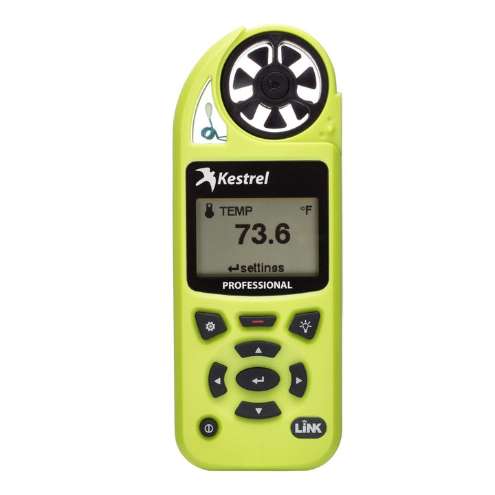 Kestrel 5200 Professionelles Umweltmessgerät LiNK Enabled HiViz Grün, LiNK Enabled HiViz Grün