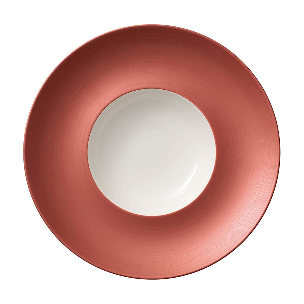 Villeroy und Boch Manufacture Glow Tiefer Teller Coupe, 29 cm, Premium Porzellan, Glow, Glow Tiefer
