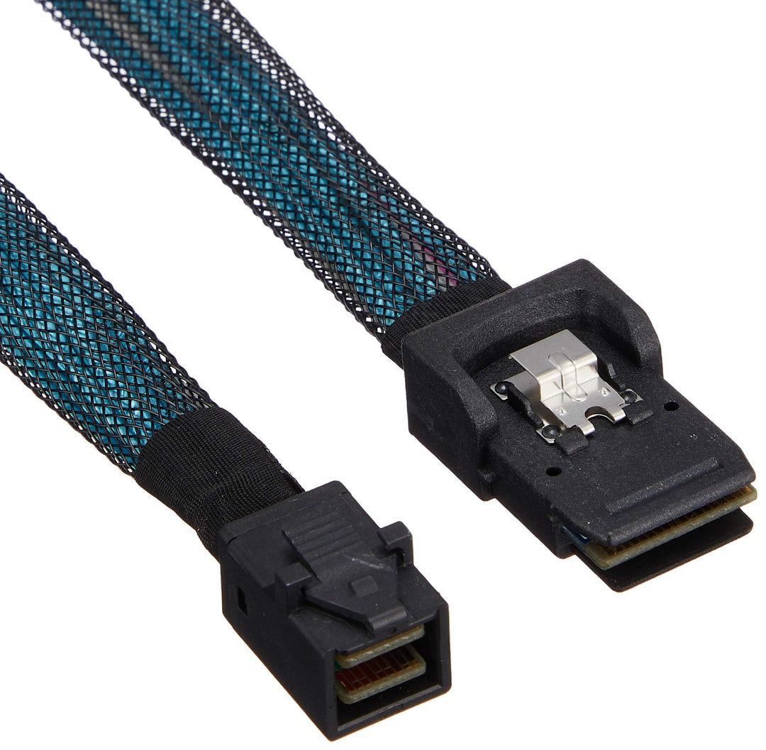 SilverStone SST-CPS06 - Internes Mini SAS HD Kabel, beidseitige 36pin SFF8643 Stecker mit Sidband-Ka