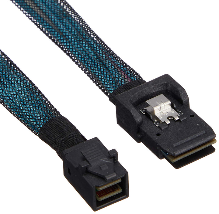 SilverStone SST-CPS06 - Internes Mini SAS HD Kabel, beidseitige 36pin SFF8643 Stecker mit Sidband-Ka