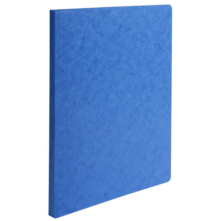 Exacompta 50er Pack Premium Aktendeckel. Aus extra starkem Colorspan-Karton für DIN A4 blau Hefter i