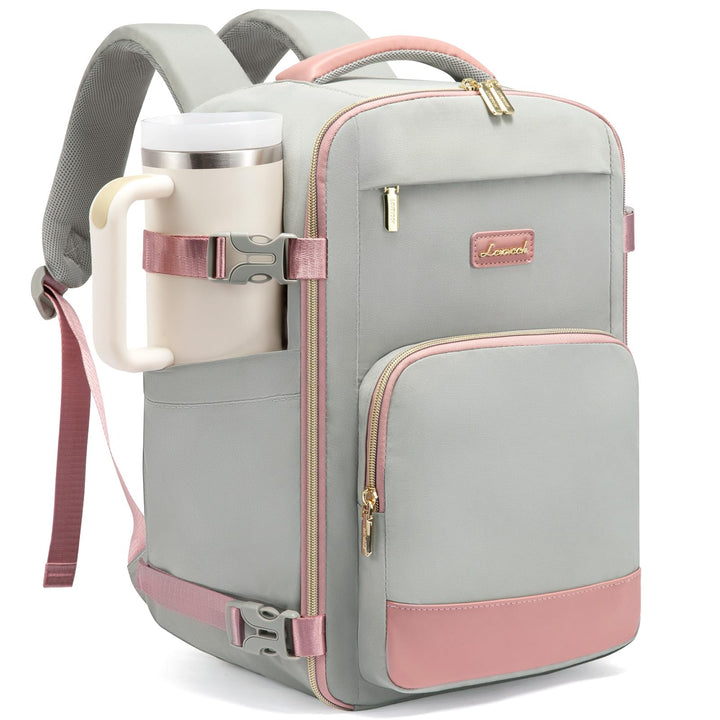 LOVEVOOK Ryanair Handgepäck 40x30x20, 24L Reiserucksack Damen, Handgepäck Rucksack Ryanair, Rucksack