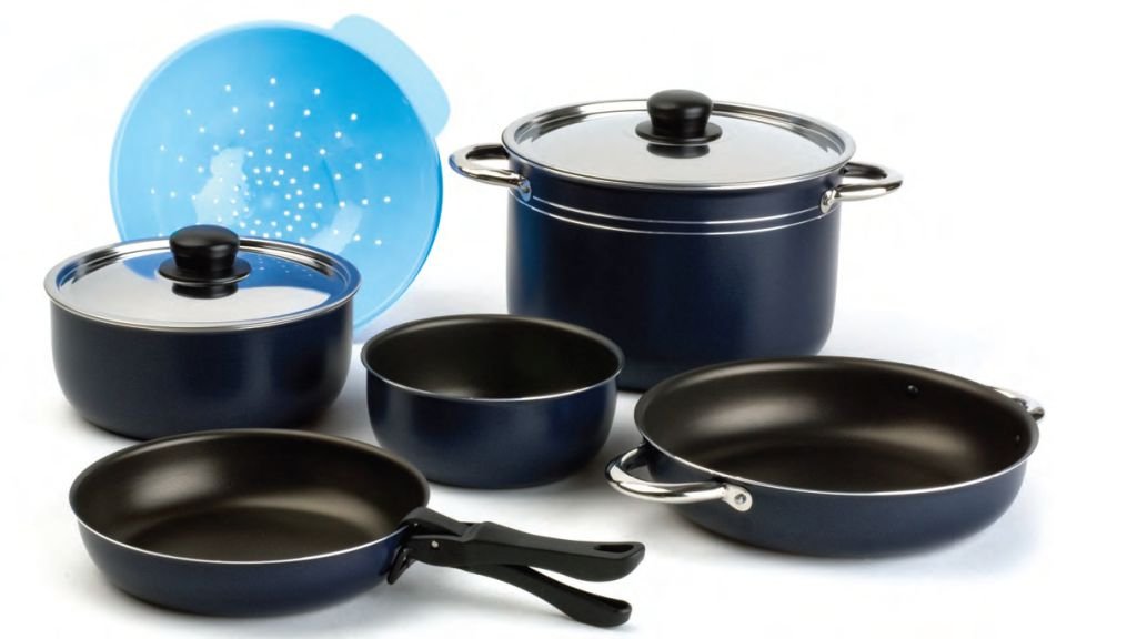 Beaver Brand Aluminium Kochtopf-Set 9tlg.